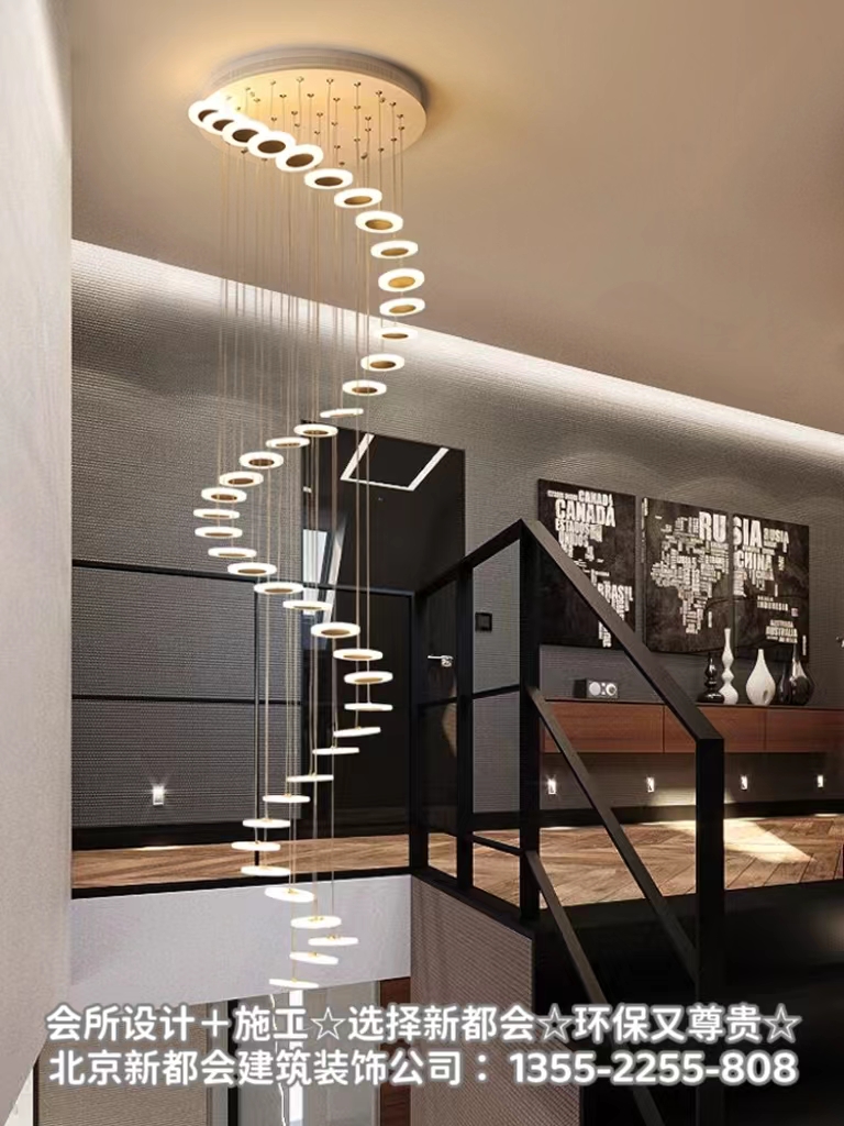 售樓處挑空藝術焦點