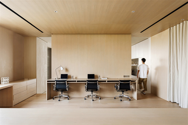 200㎡10人辦公室裝修設計效果