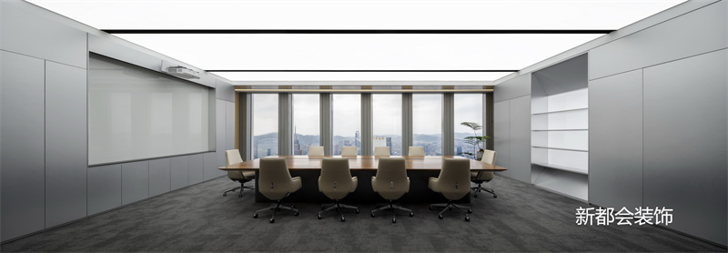 地產(chǎn)公司辦公空間裝修效果