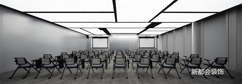 地產(chǎn)公司辦公空間裝修效果