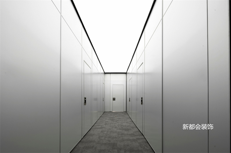 地產(chǎn)公司辦公空間裝修效果