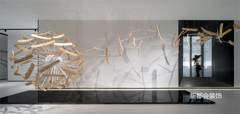 地產(chǎn)公司辦公空間裝修效果