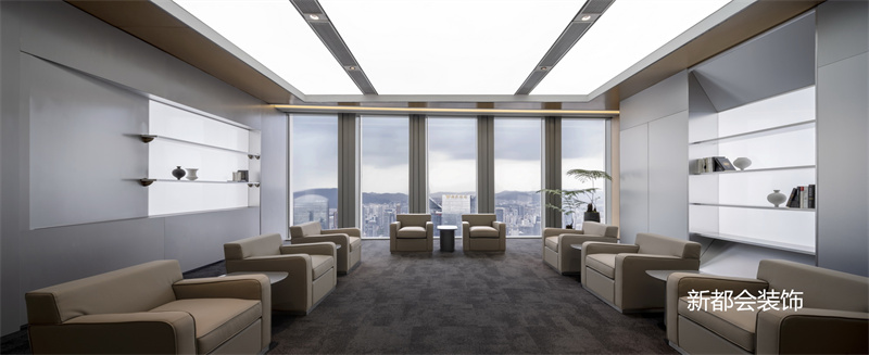 地產(chǎn)公司辦公空間裝修效果